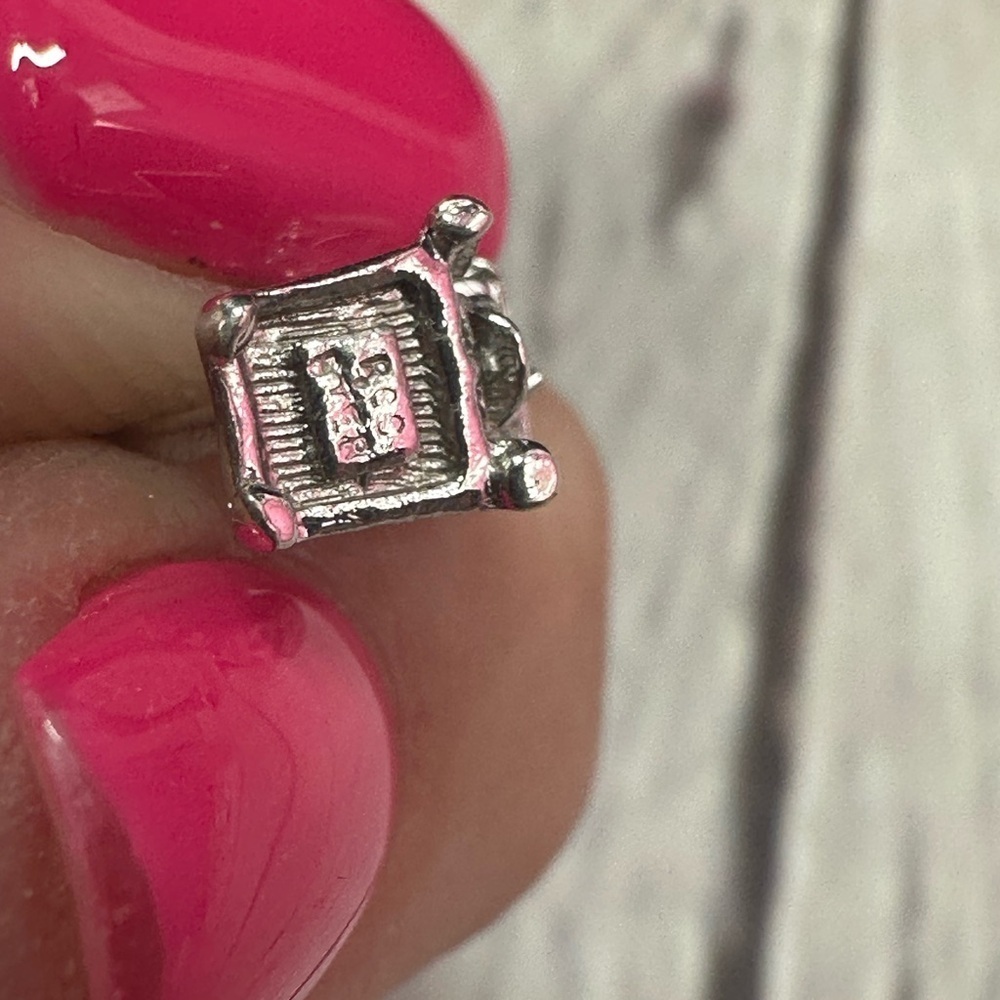 Sterling Silver Microscope charm stamped STER - Picture 6 of 8